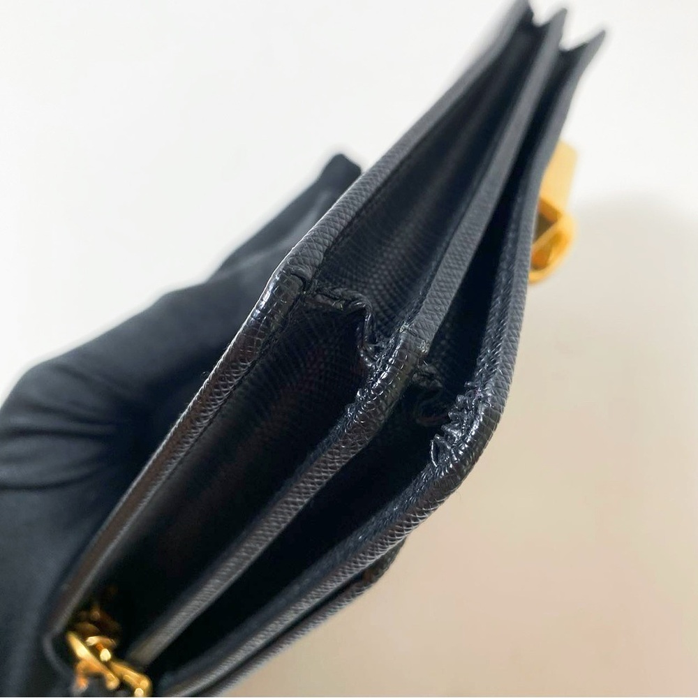 Prada Black Crossbody Bag with Gold Chain - Picture 10 of 13